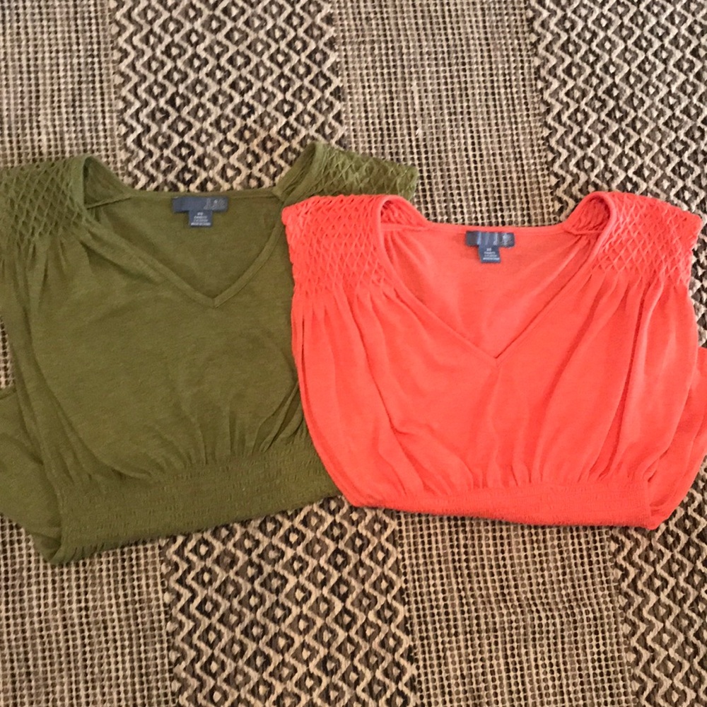 Anthropologie Set of 2 Womens Top XS - Picture 1 of 8